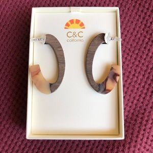 C&C California - Trendy Hoop Earrings